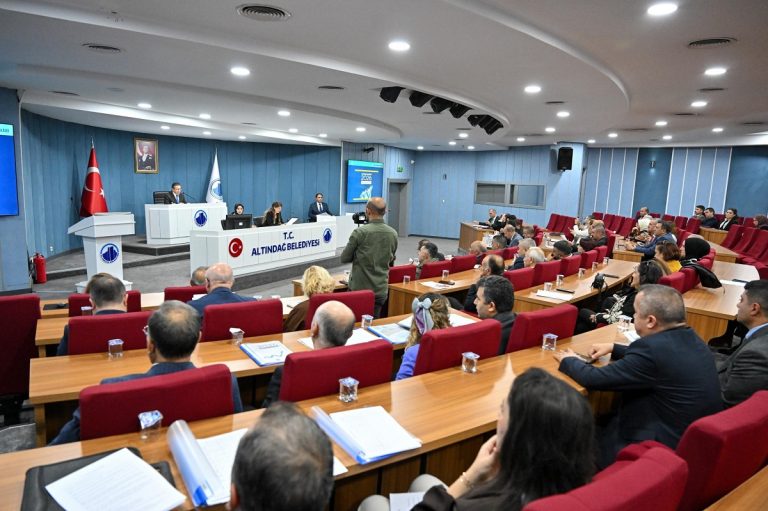 ALTINDAĞ BELEDİYESİ'NİN 2026 YILI BÜTÇESİ BELİRLENDİ