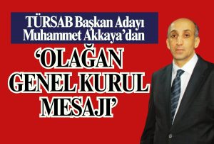 TÜRSAB Başkan Adayı Muhammet Akkaya