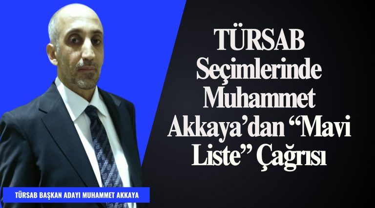 hareket etmeye davet etti. TÜRSAB, Seçim, Muhammet ,Akkaya, Mavi, Liste, Çağrısı,haberim,gazete, son,dakika, turizm,