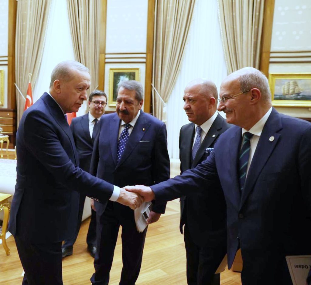 Cumhurbaşkanı Erdoğan, ATO, Başkanı, Baran' heyet,kabül ,etyi,haberim,gazete