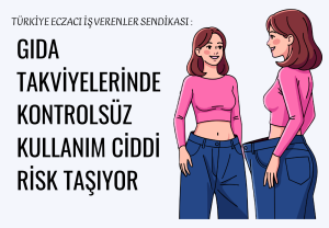 GIDA TAKVİYELERİNDE KONTROLSÜZ KULLANIM CİDDİ RİSK TAŞIYOR